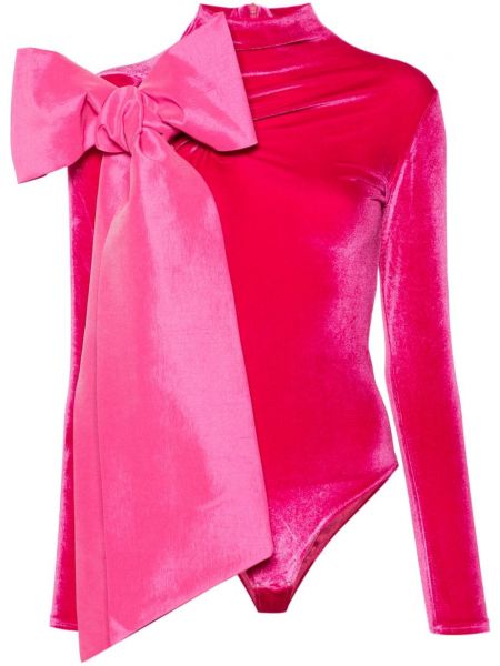 Βελούδινος κορμάκι Atu Body Couture ροζ