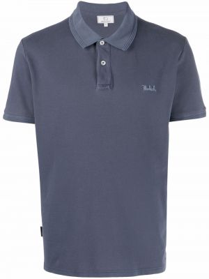 Polo krekls ar izšuvumiem Woolrich zils