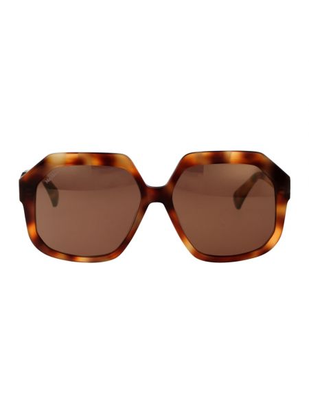 Gafas de sol elegantes Max Mara marrón