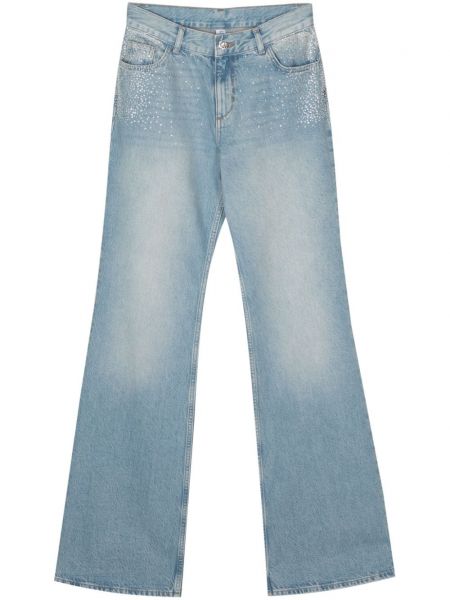 Křišťálové zvonové džíny Liu Jo