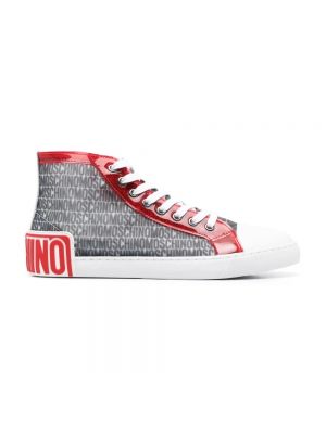 Sneakersy Moschino - Czerwony