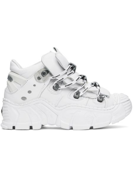Белые гоночные кроссовки New Rock Edition Vetements, White