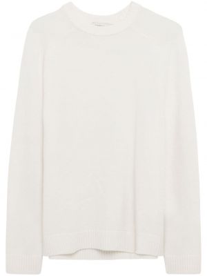 Sweter wełniany z kaszmiru Simkhai biały