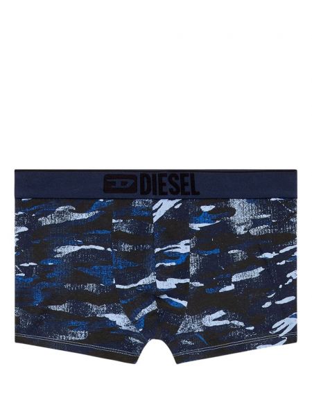 Boxershorts mit print mit camouflage-print Diesel blau
