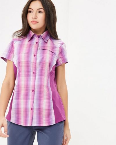 Рубашка Columbia, фиолетовая