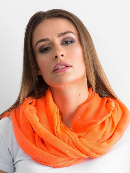 Šátek Fashionhunters oranžový