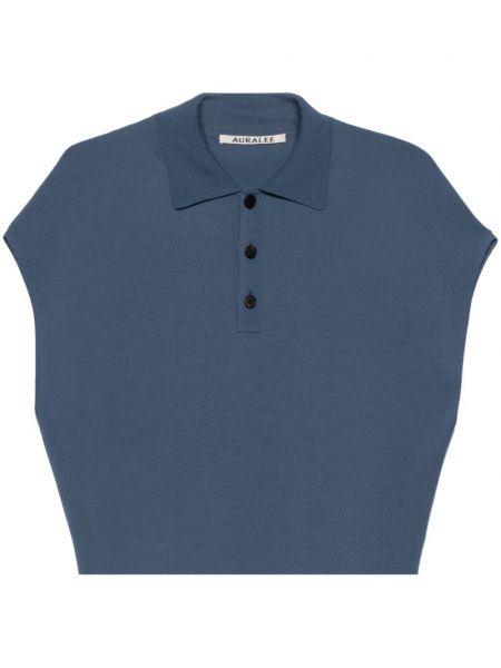 Poloshirt Auralee blå