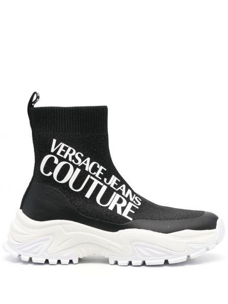 Raštuotos sportbačiai Versace Jeans Couture