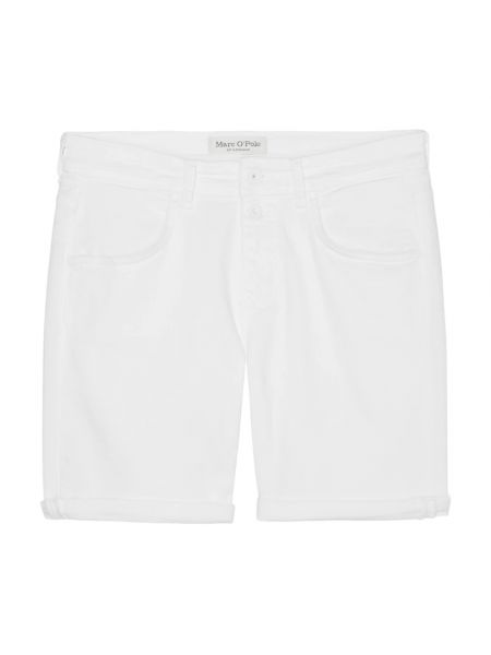 Białe szorty jeansowe Marc O'polo