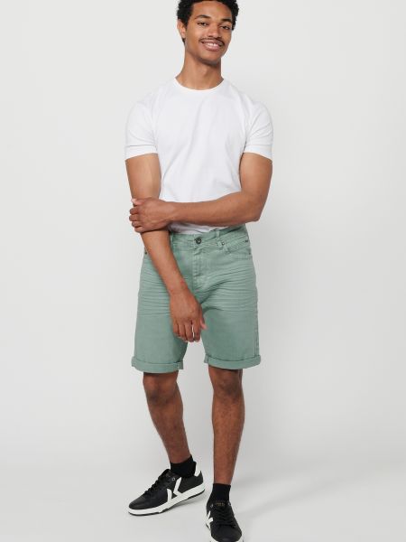Chino hlače Koroshi zelena