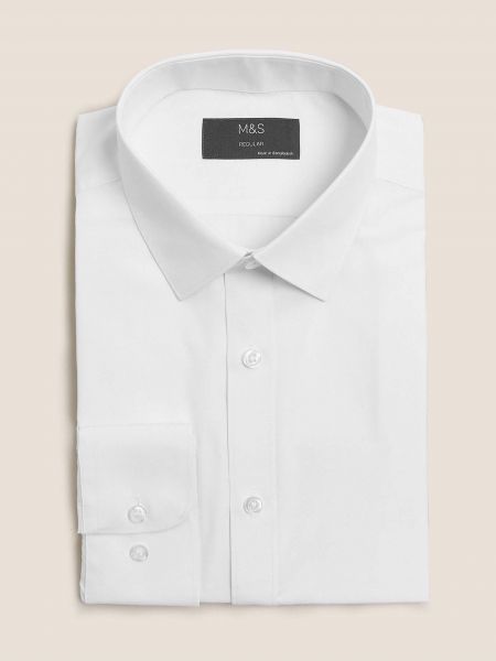 Košeľa Marks & Spencer biela