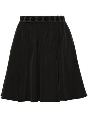 Květinové mini sukně Kenzo černé