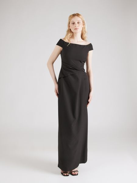 Βραδινό φόρεμα Lauren Ralph Lauren μαύρο