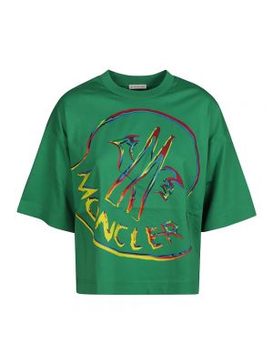 Koszulka Moncler zielona