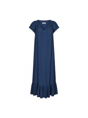 Sukienka długa Co'couture niebieska