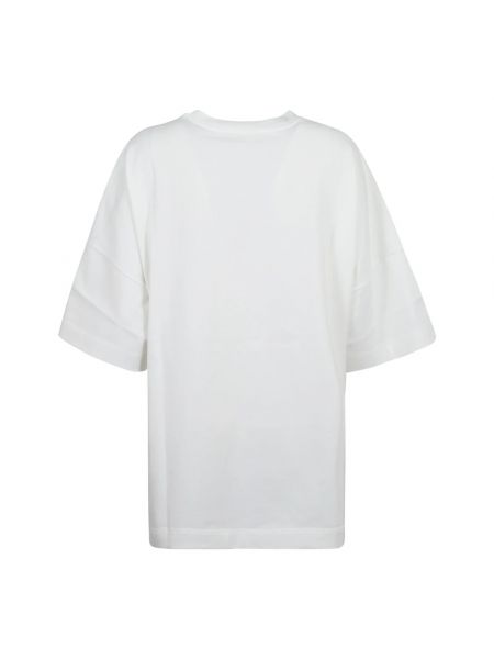 Oversize t-shirt mit print Alexander Mcqueen weiß