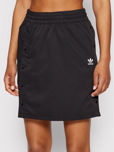 Черная юбка свободного кроя Adidas