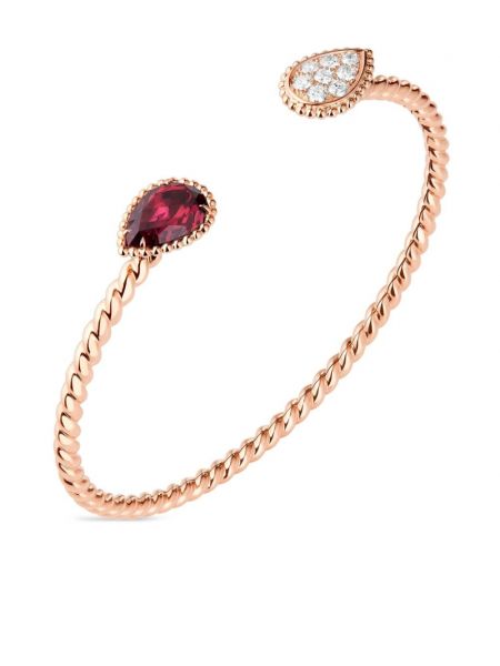Bracelet à motif serpent Boucheron rose