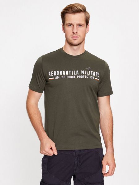 Тениска Aeronautica Militare каки