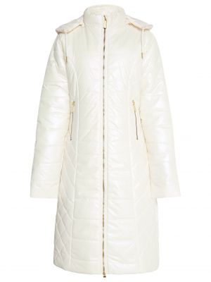 Vlnený zimný kabát Faina biela