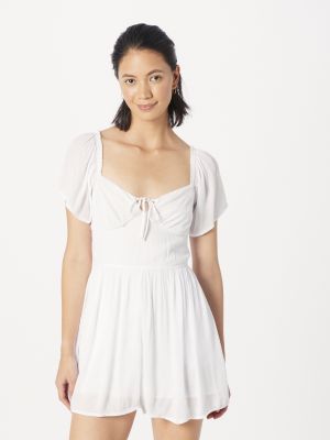 Ολόσωμη φόρμα Hollister λευκό