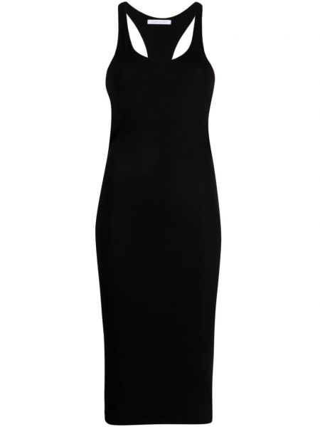 Robe longue sans manches en tricot John Elliott noir