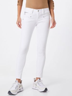 Jeans skinny Freeman T. Porter bianco