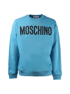 Sweatshirt Moschino blau