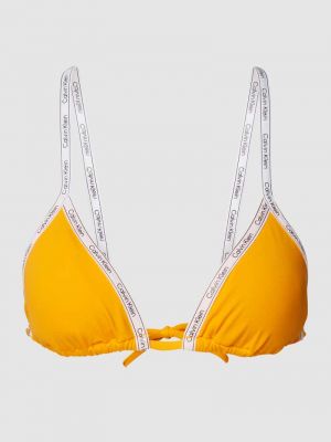 Bikini Calvin Klein Underwear pomarańczowy