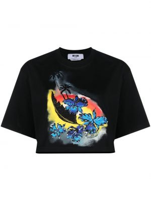 T-shirt Msgm svart