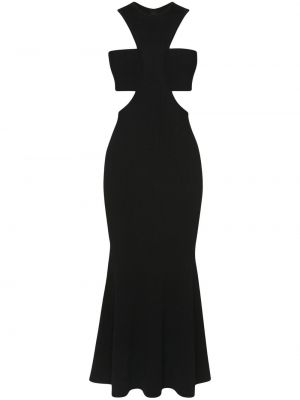 Koktejlové šaty Alexander Mcqueen černé