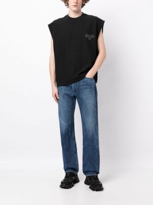 T-krekls ar apdruku Alexander Wang melns