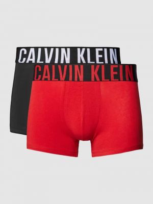 Bokserki slim fit Calvin Klein Underwear czerwone