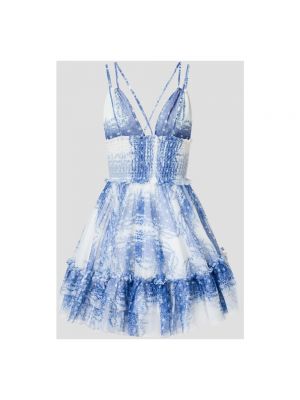 Sukienka mini Philosophy Di Lorenzo Serafini niebieska