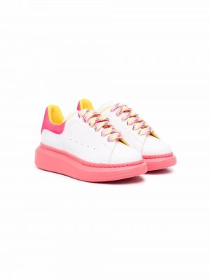 Tykk sneakers for jenter Alexander Mcqueen Kids hvit