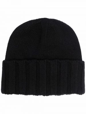 Кашмирена шапка Emporio Armani черно