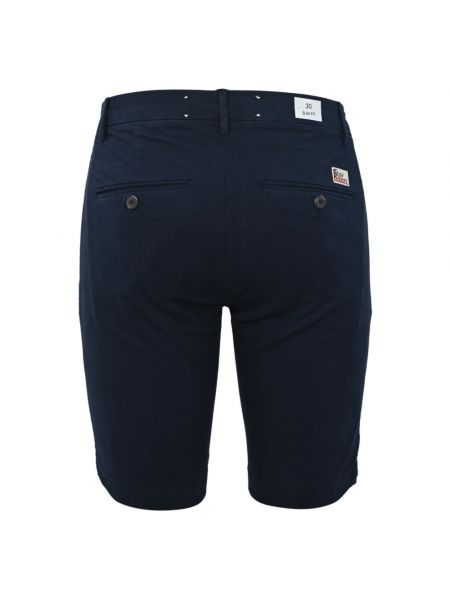 Pantalones cortos slim fit de algodón Roy Roger's azul