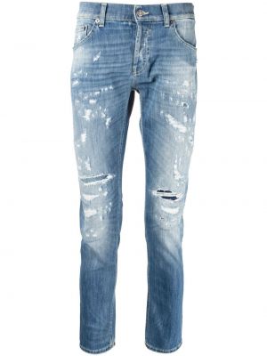 Lav midje skinny jeans Dondup blå