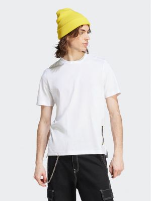 Priliehavé tričko Adidas biela