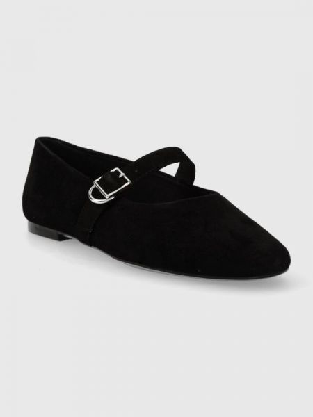 Замшевые балетки Vagabond Shoemakers черные
