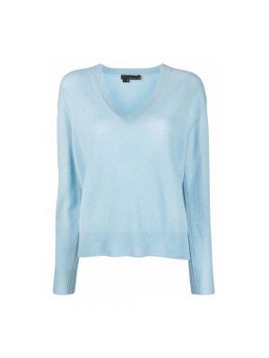 Sweter 360cashmere, niebieski