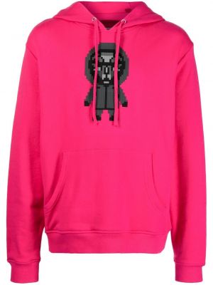 Hoodie avec manches longues Mostly Heard Rarely Seen 8-bit rose