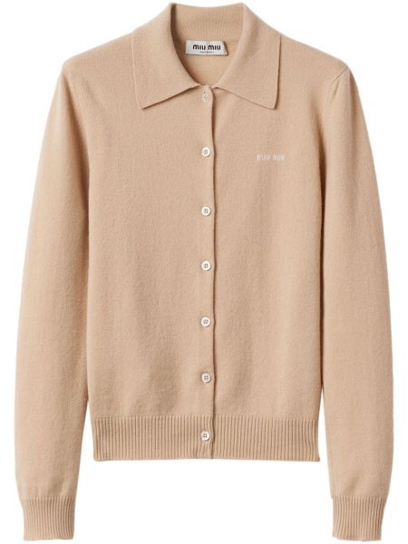 Kaschmir strickjacke Miu Miu