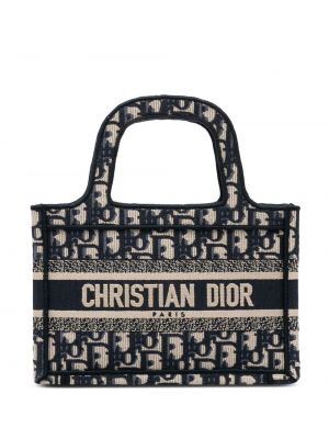 Shopperka Christian Dior niebieska