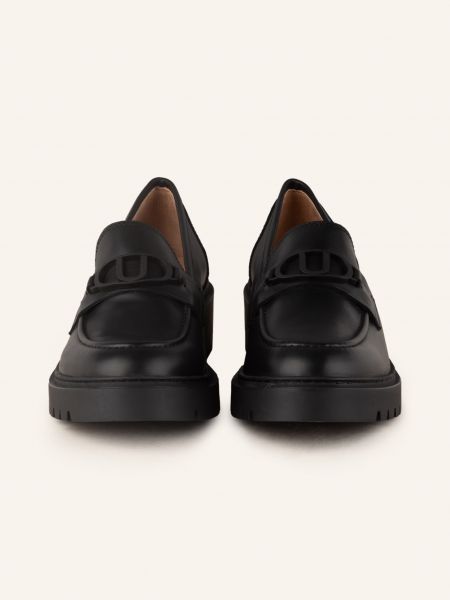 Loafers na platformie Unisa czarne