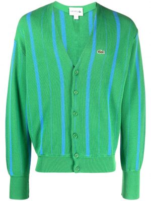 Strickjacke mit stickerei mit geknöpfter Lacoste