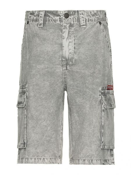 Kumaş şort True Religion gri