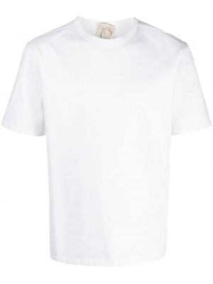 Bavlnené tričko Ten C biela