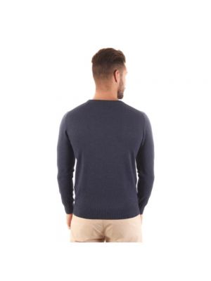 Jersey de algodón de tela jersey Gant azul