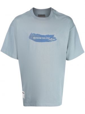 T-shirt con stampa Musium Div. blu